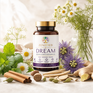 Zenified Dream bottle with passionflower and chamomile