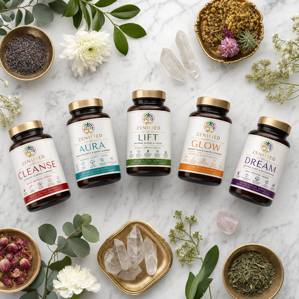 Zenified five-blend botanical wellness system